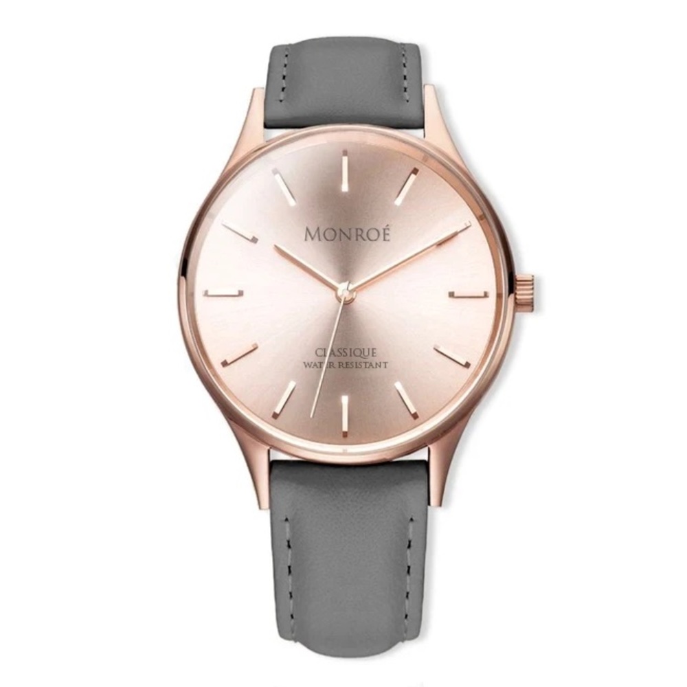 Monroé Classique Watch in Sunburst Solerose